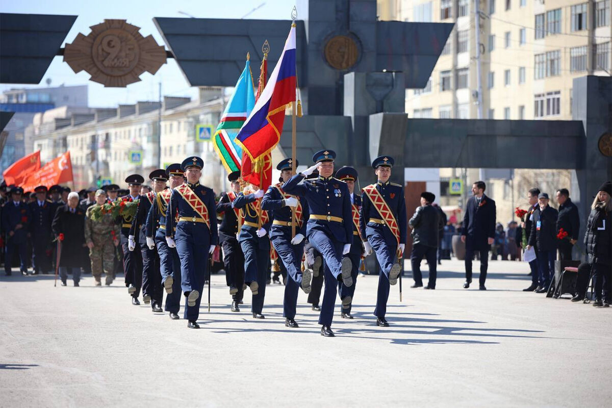 Парад Победы Благовещенск