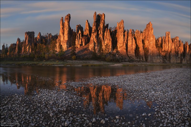 Якутия - Замки реки Синей путешествия, факты, фото