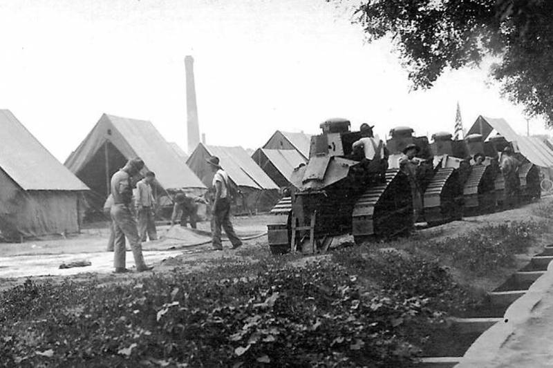 Лёгкие танки США в межвоенный период оружие