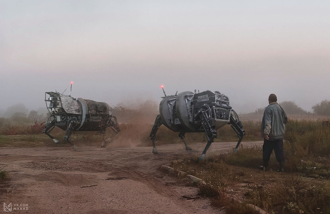 Гениальный Арт-проект «Russia 2077» от художника Евгения Зубкова Гениальный Арт-проект «Russia 2077» от художника Евгения Зубкова арт