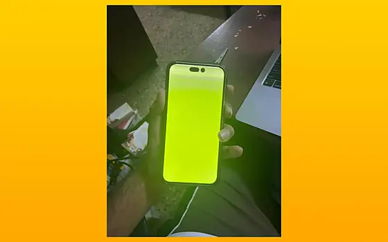 Загадочное превращение: экран iPhone 14 Pro Max внезапно расцвёл зеленью