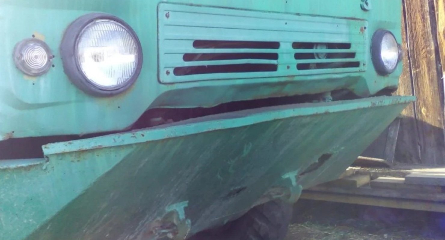 Необычная переделка с кабиной от “Колхиды”