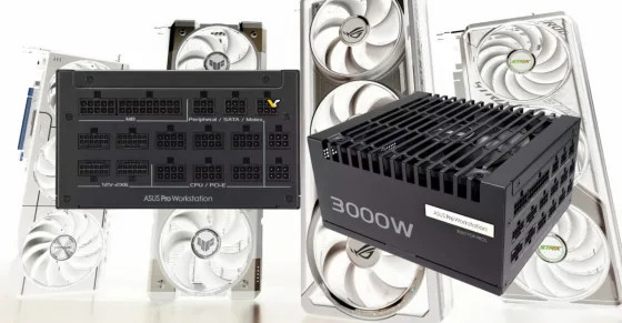 Asus представила блок питания на 3000 Вт для сборок с четырьмя RTX 5090