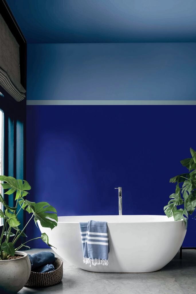 6 идей, как преобразить ванную комнату без больших затрат и усилий - сделать ставку на цвет оттенок, самый, комната, цвета, ванная, ванной, примеру, будет, светлый, комнате, выглядеть, только, оттенки, стену, здесь, белого, элемент, стены, голубого, белым