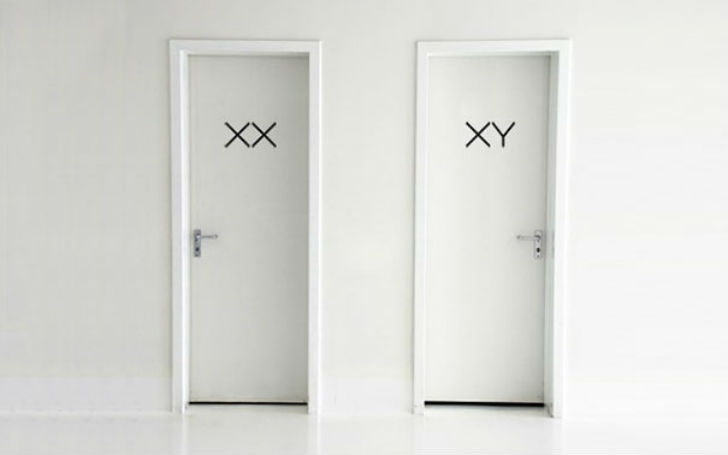 Никаких больше стандартных «Мэ» и «Жо» —  самые креативные туалетные знаки дизайн,женщины,креатив,мужчины,позитив,туалет
