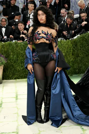 13 неудачных образов Met Gala: Хайди Клум в образе статуи, Хейли Бибер в золоте и 