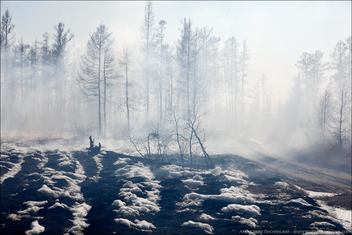Пять физических состояний воды Уакита . Бурятия. Россия дальние дали