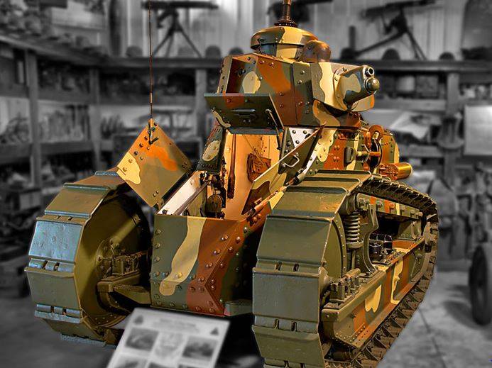 Лёгкие танки США в межвоенный период оружие