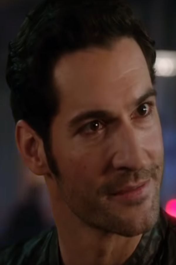 Lucifer Gives a Wide-Eyed Stare - Fox Promo Screenshot