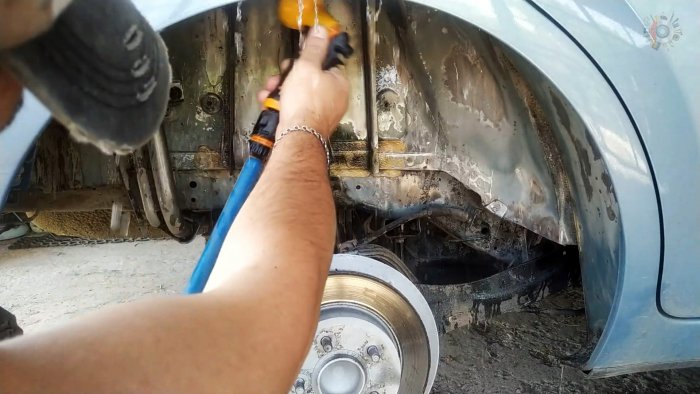 Делаем вечный антикор для арок и днища Делаем вечный антикор для арок и днища