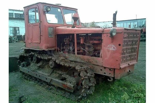 Один из самых сильных тракторов СССР, трактор Т4 