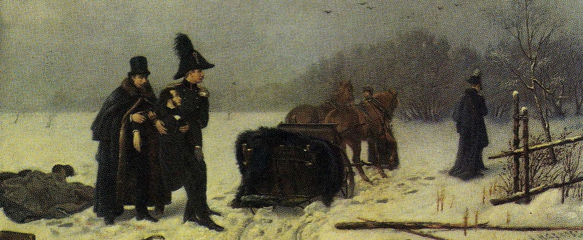 Дуэль пушкина и дантеса картина
