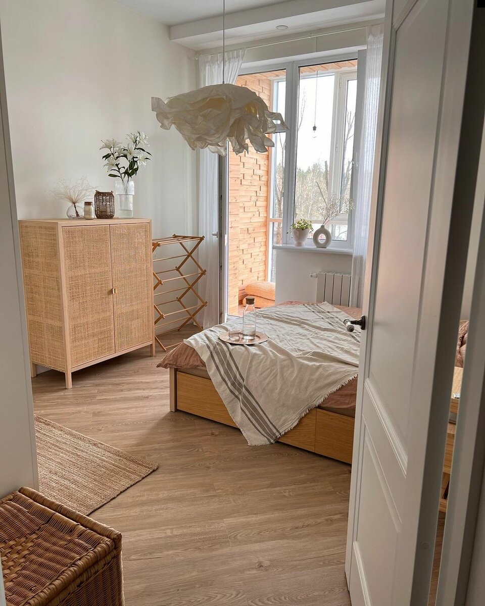 Семья из России купила 2-комнатную квартиру и сделала из неё скандинавскую сказку идеи для дома,интерьер и дизайн