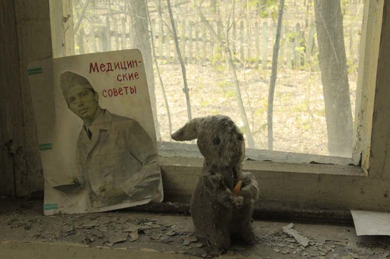 Детский сад в селе Копачи Чернобыль, фото