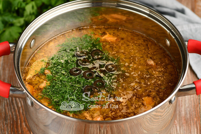 Быстрая рыбная солянка из консервов - не просто вкусная, а очень вкусная Быстрая рыбная солянка из консервов - не просто вкусная, а очень вкусная просто, вкусу, банка, рыбным, мелко, хлебом, хрустящим, сметаной, лимона, кислинкой, вкусом, молотый, солянки, солянку, солянка, консервы, будет, пожирнее, укроп, зеленью