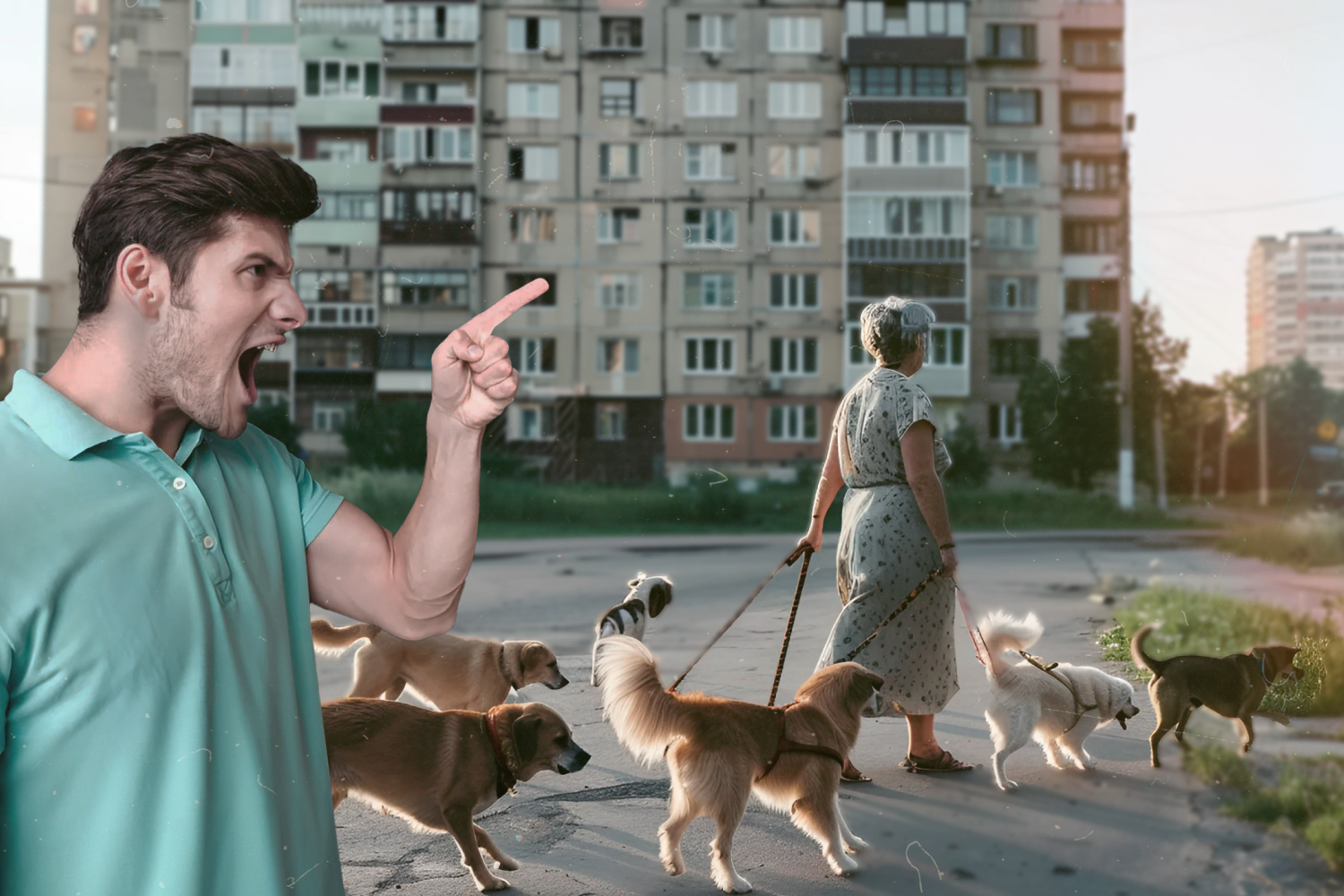 «Моча стекала по батареям»: москвич выселил соседских собак, которые ему мешали, — как он это сделал