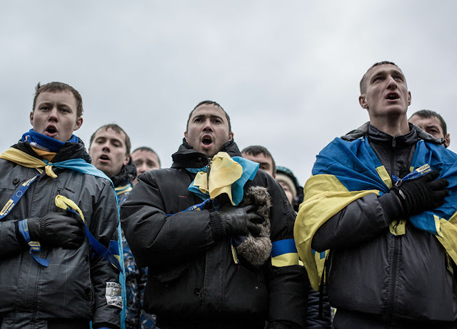 украинцы поют гимн