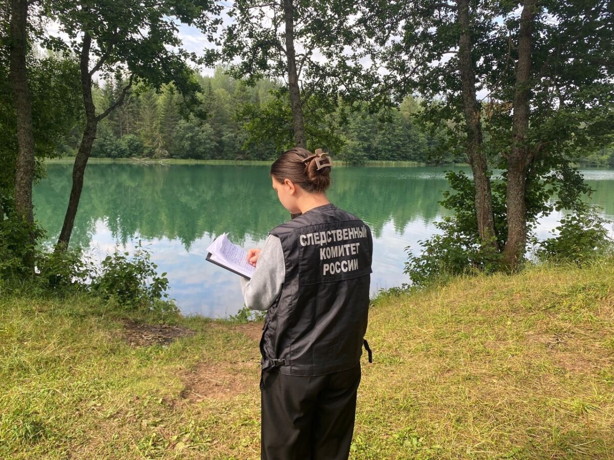 В Окуловском районе в озере Белое Боровое утонул мужчина