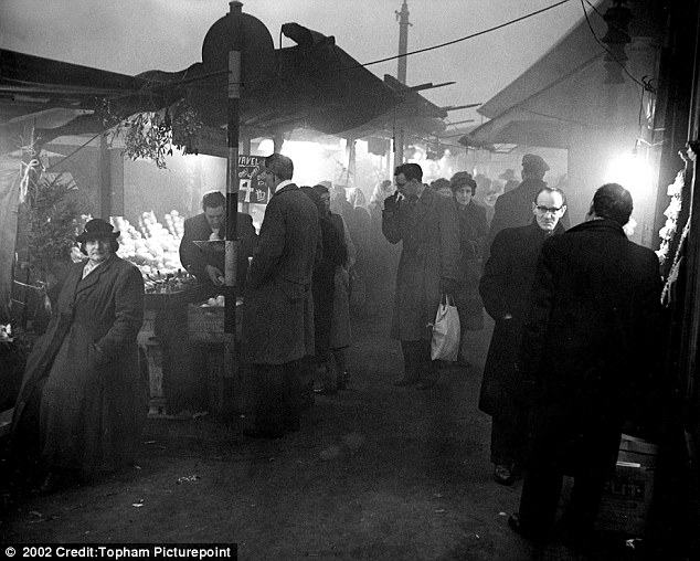 Великий смог в Лондоне и 12 000 погибших. Декабрь 1952 года 1952,Великий смог,история,лондон,фоторепортаж