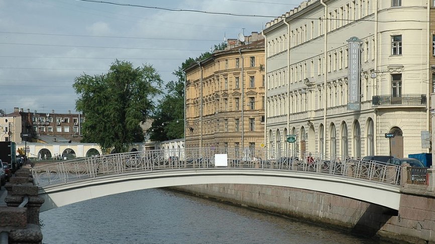 Елагин мост в санкт петербурге