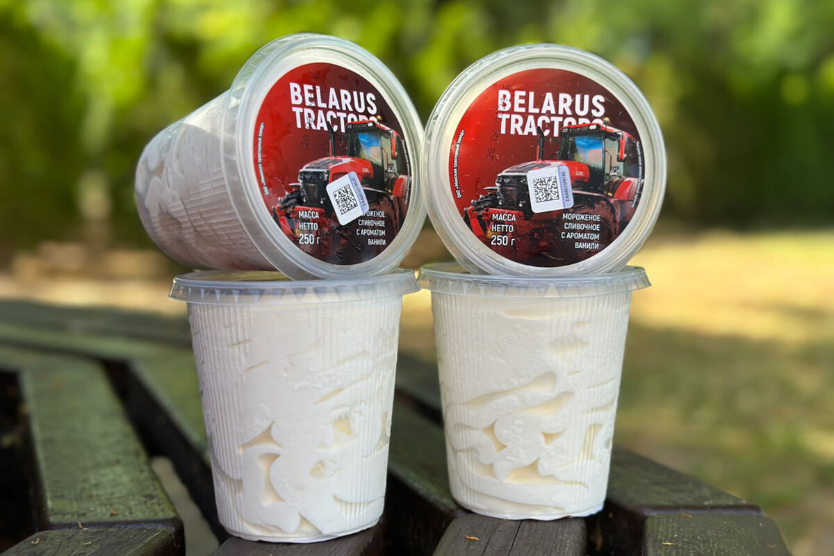 В Белоруссии появилось мороженое, названное в честь трактора Belarus