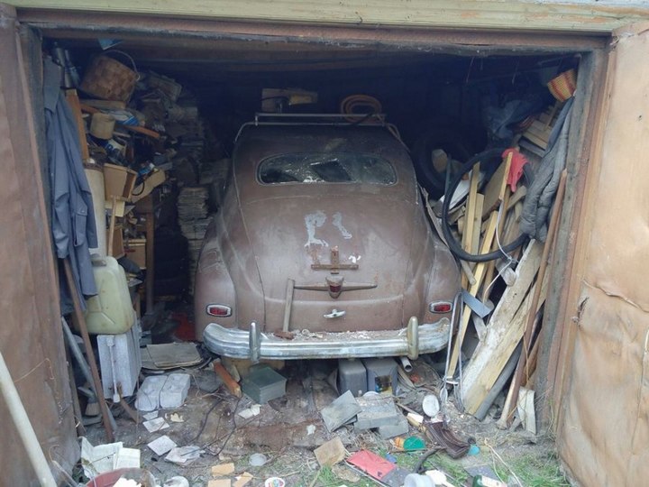 Что можно откопать в старом гараже