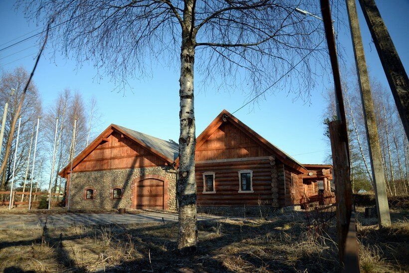 Водский дом состоял из двух независимых изб. Одна основная, а другая для старшего сына/ © wiki-karelia.ru