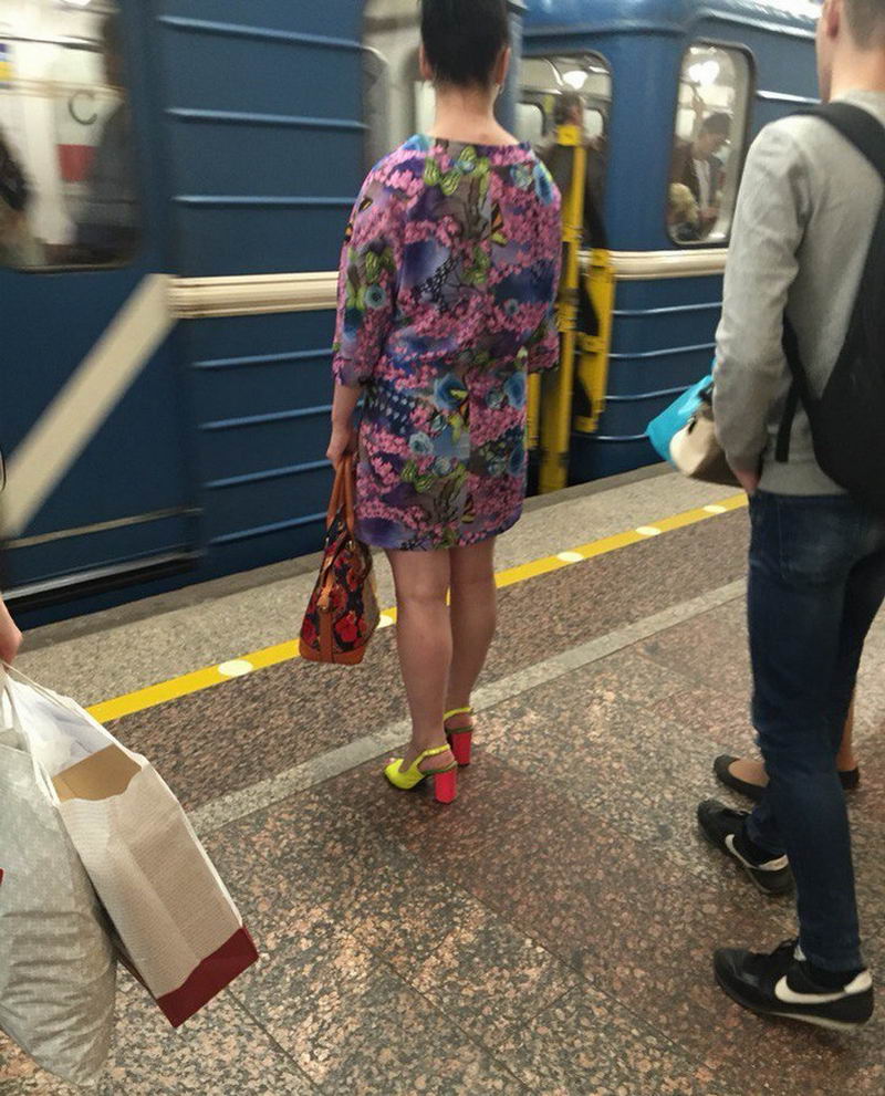 Модники и чудики из российского метрополитена - 78  humor
