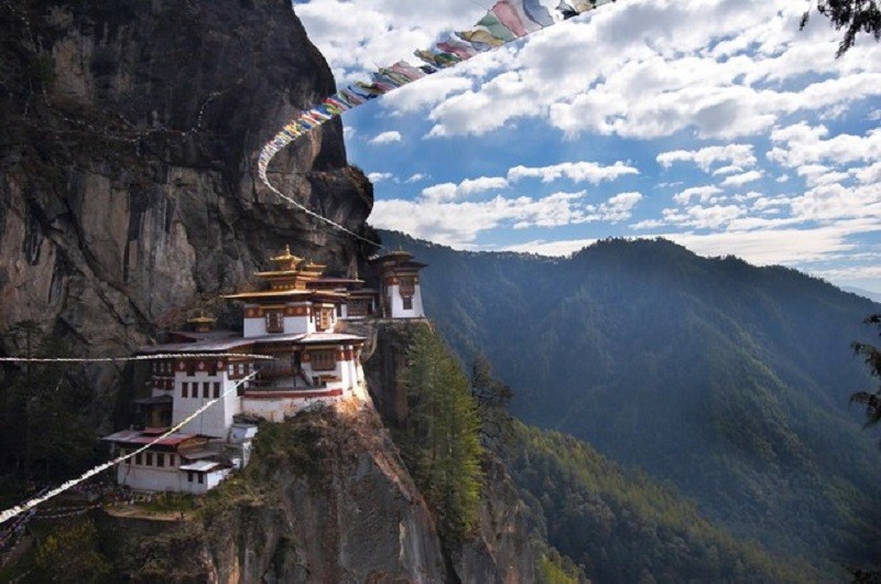 Таксанг-лакханг, Бутан Афон, Монастырь, горы, крым, монах, скалы