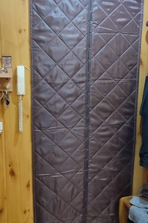 Утеплилась...