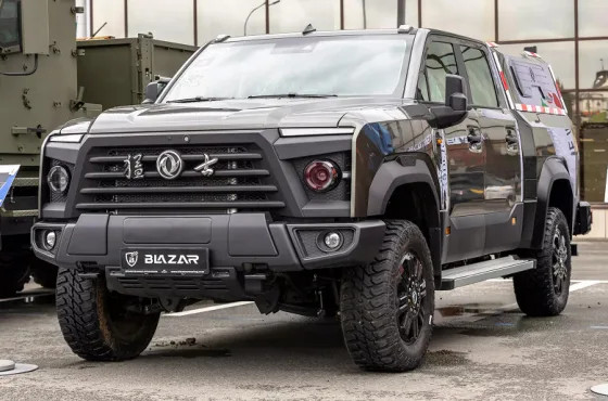 Dongfeng Mengshi MS600 — очень мощный пикап для российских дорог
