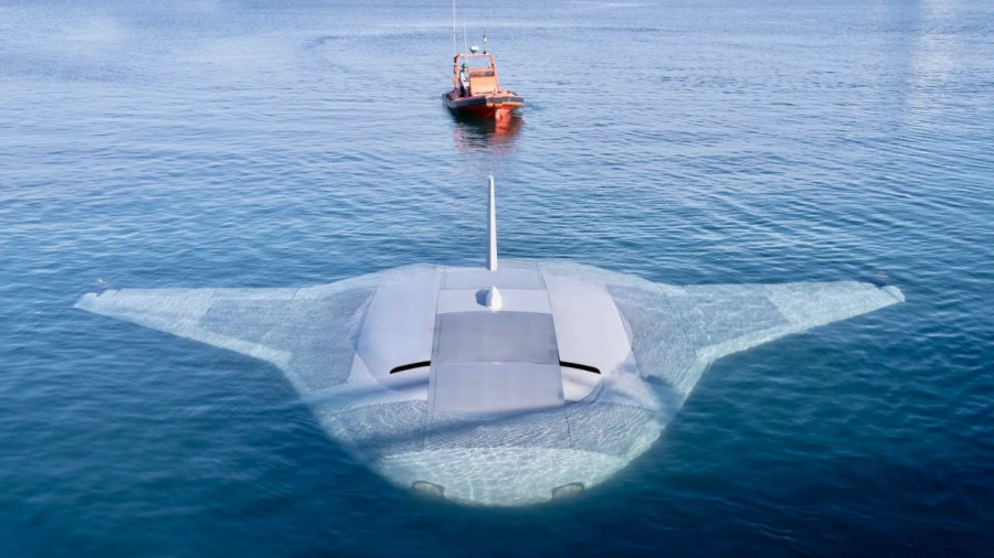 Подводный дрон Manta Ray