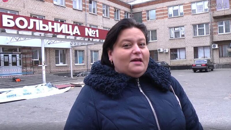 В Луганске прошла акция в поддержку медиков