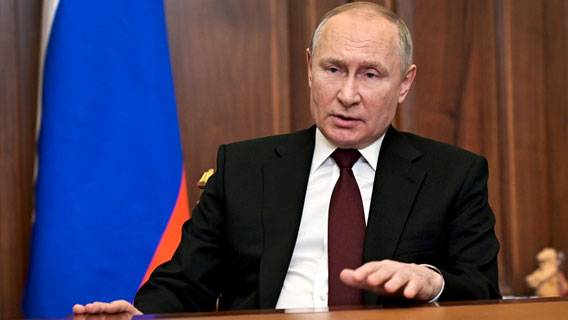 Путин подписал указы о признании ДНР и ЛНР