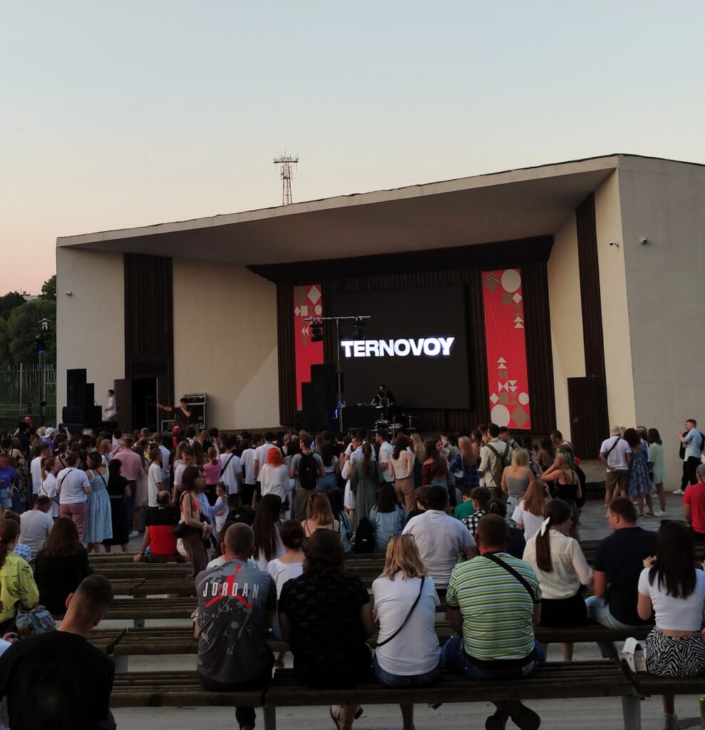 Ternovoy выступил на Дне молодёжи в Рязани