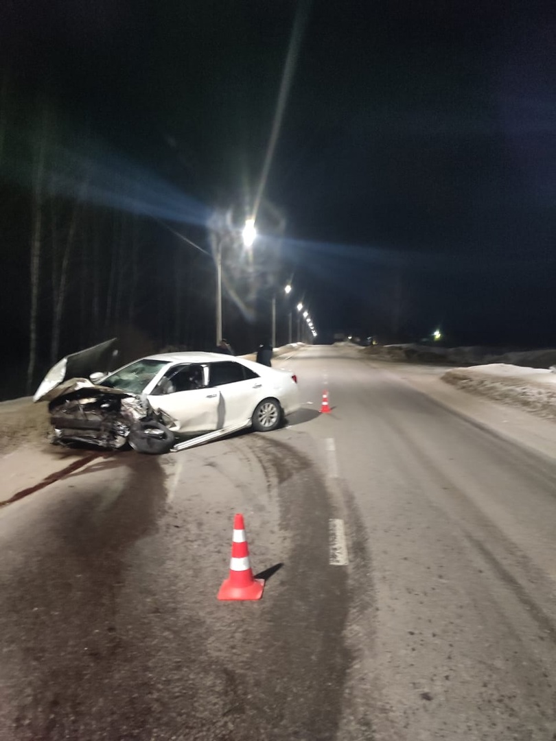 В Тверской области произошло ДТП из-за заноса