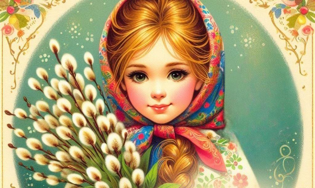 Красивые открытки с Вербным воскресеньем для родителей, бабушек и дедушек, свекрови, подруг — в общем, всех