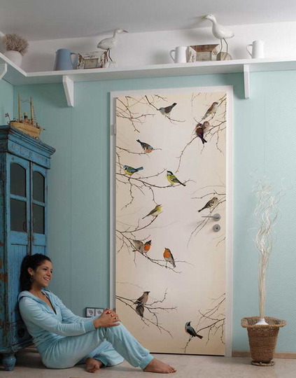 Обновляем межкомнатные двери своими руками разное,художество