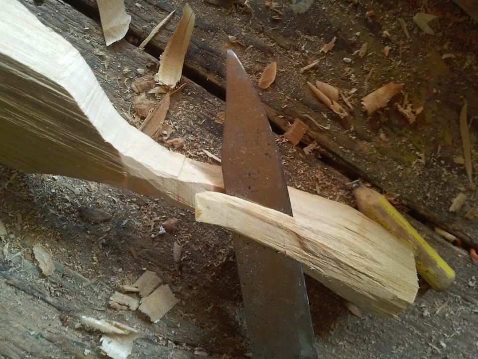 Деревянная ложка без специнструмента самоделкин