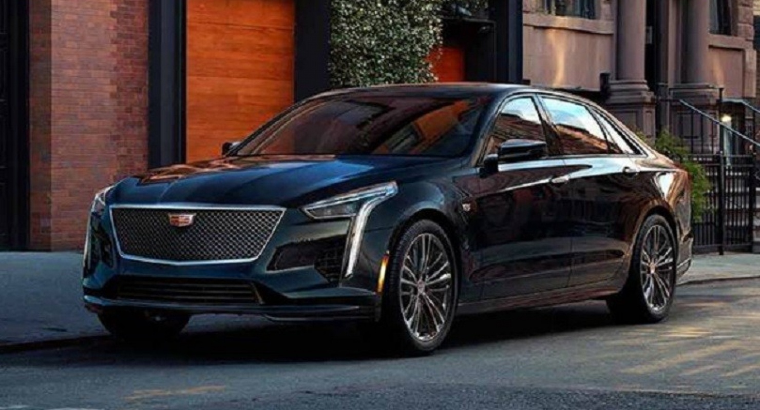 На аукционе продается очень редкая версия мощного Cadillac CT6-V 2019 года Автомобили