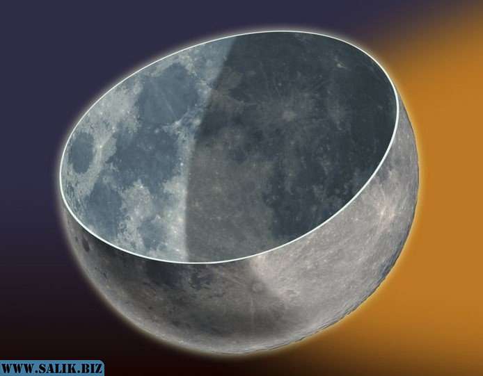 Луна - это искусственный космический объект, творение инопланетной инженерии