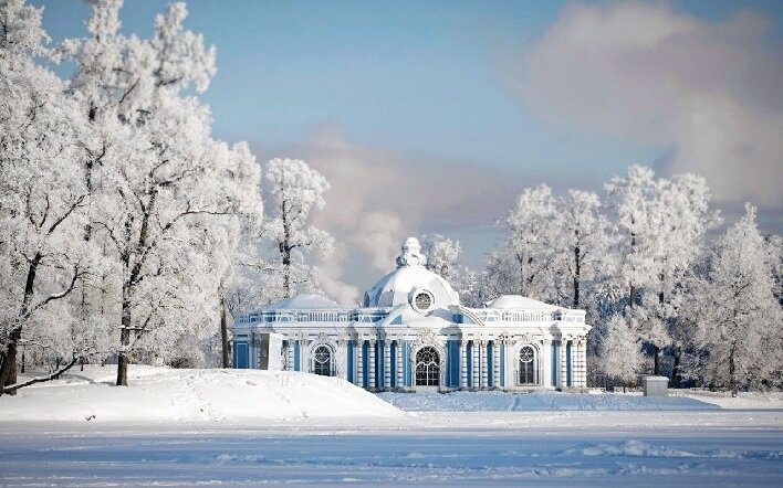 Достопримечательности зимнего Санкт-Петербурга