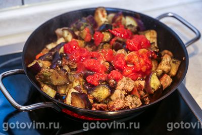 Мясо с баклажанами по-грузински, Шаг 07