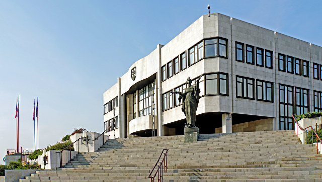 Здание Национального совета Словацкой Республики. Архивное фото