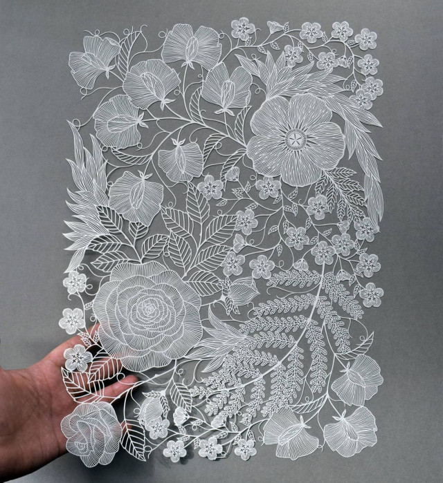 Пиппа Дирлага: виртуозные бумажные творения мастерство,рукоделие,творчество