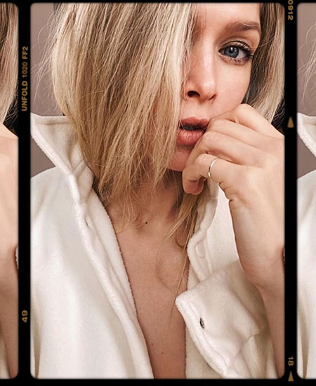 Вера Брежнева снялась полуобнаженной в web-фотосессии Экстерьер