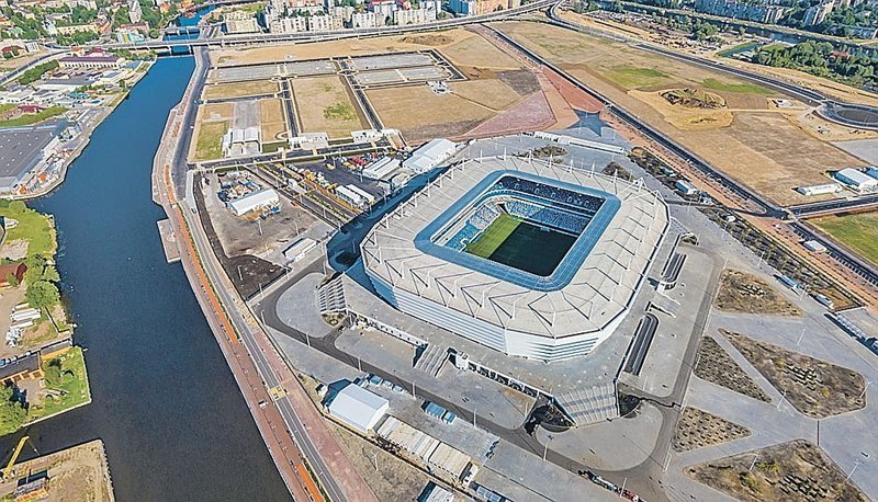 «Калининград Арена» - 25 000 стадионы, футбол, чемпионат мира
