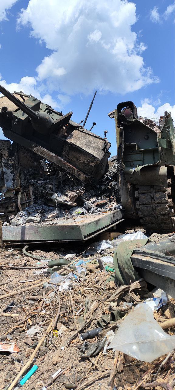 Западные танки не годятся для боёв в степях Украины танк