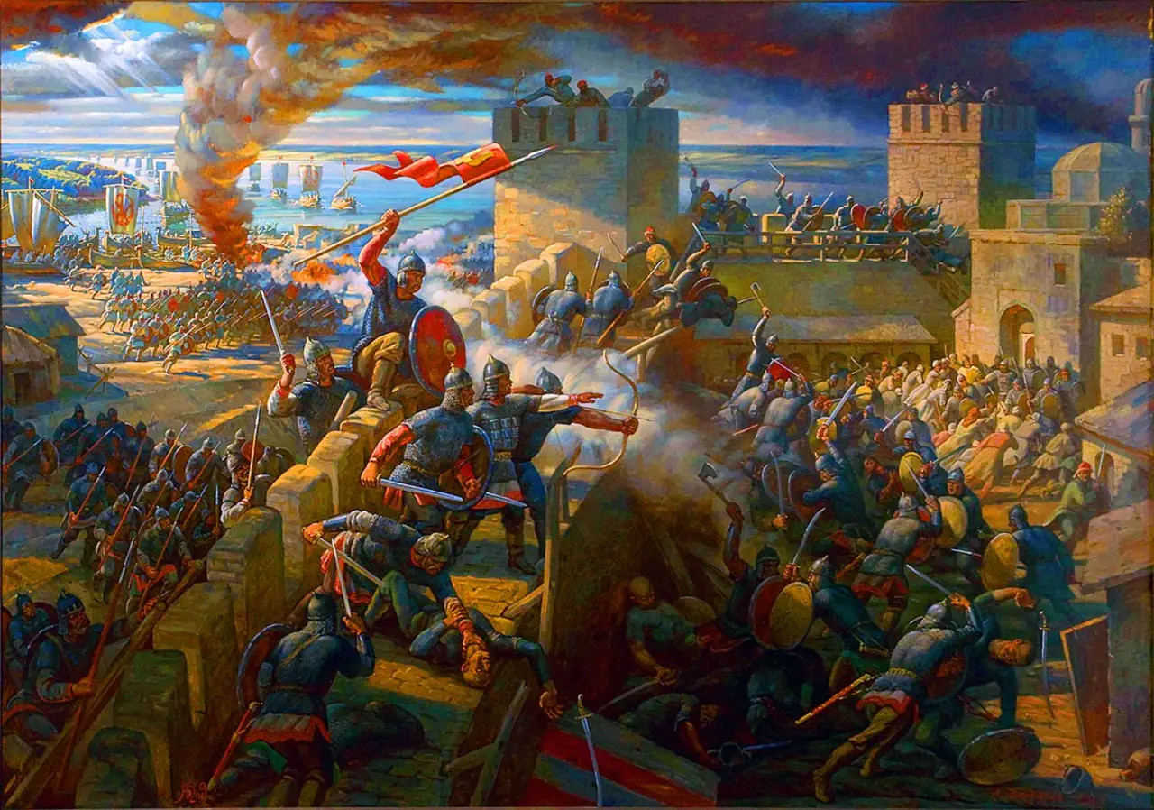 "Одолел Святослав хазар"