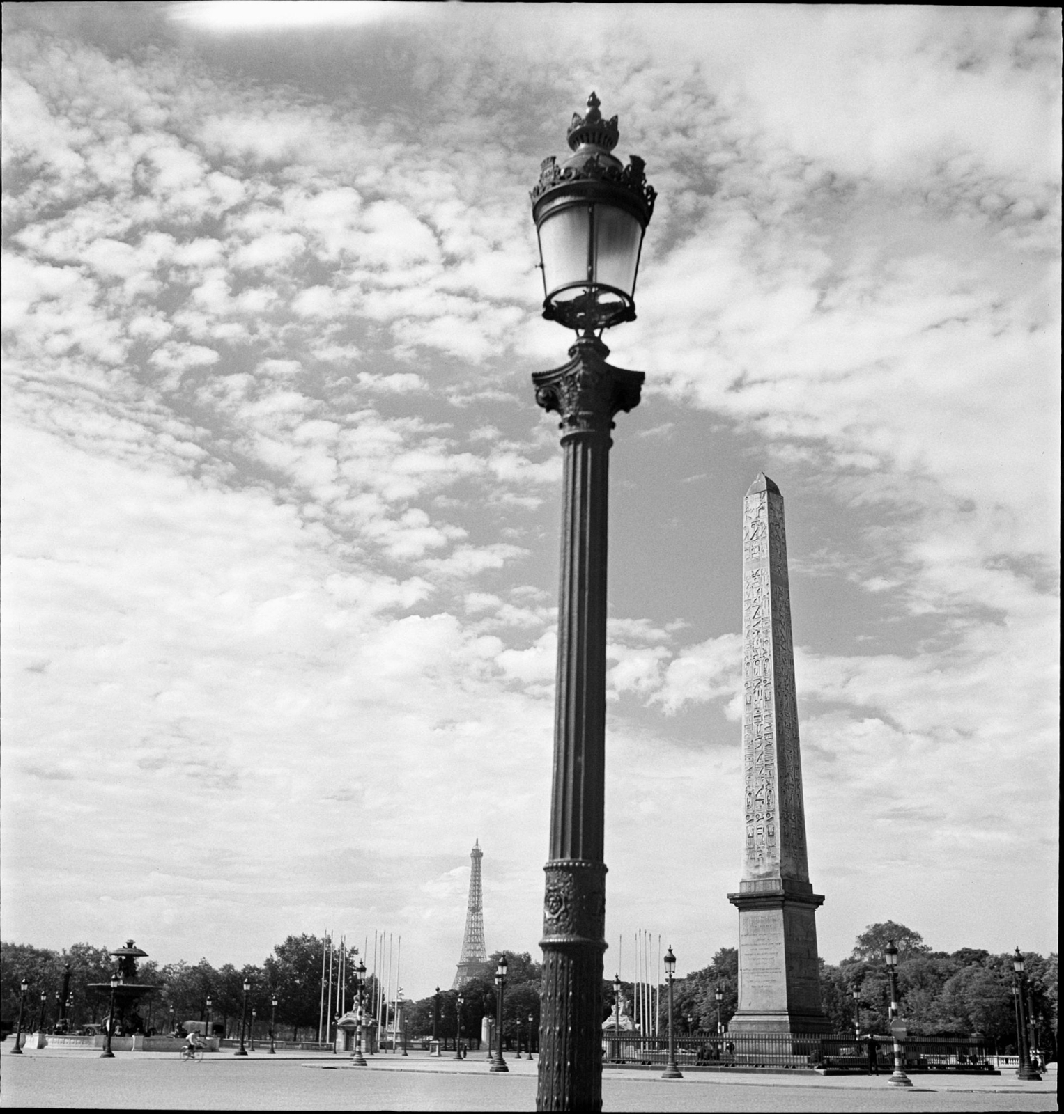 Фото Парижа, сделанные в 1952-1961 гг.